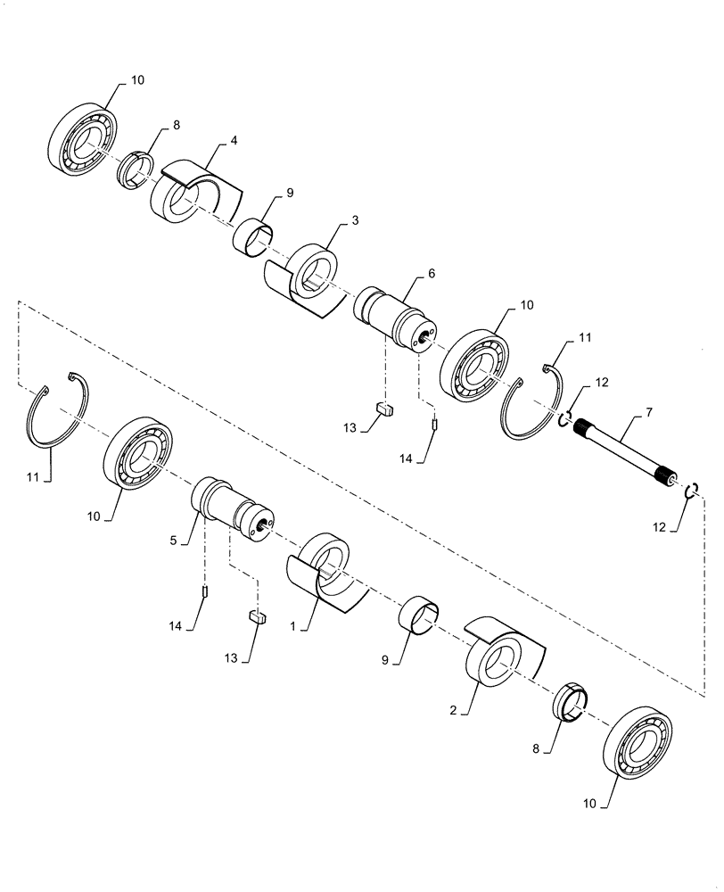 Схема запчастей Case SV212 - (75.200.11[01]) - DRUM VIBRATION - NARROW VERSION (SM SV, SM ATC, SM HD ATC) - BTW NCNTC3323 - NFNTC3768 (75) - SOIL PREPARATION