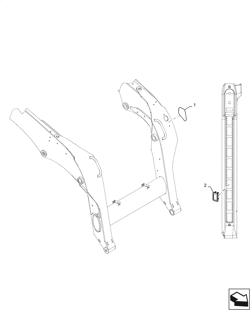 Схема запчастей Case SV340 - (55.512.030[01]) - W/O MULTIFUNCTIONAL ELECTRICAL (55) - ELECTRICAL SYSTEMS