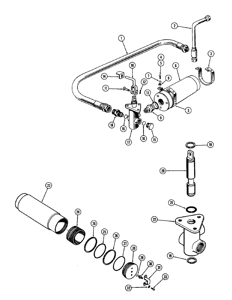 Схема запчастей Case W9A - (162) - ACCUMULATOR ATTACHMENT, A13758 VALVE ASSEMBLY, A13757 (08) - HYDRAULICS