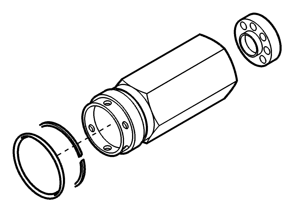 Схема запчастей Case 221D - (23.143[2811663002]) - STOP VALVE - LHK44G-15C-250/250 HAWE (35) - HYDRAULIC SYSTEMS