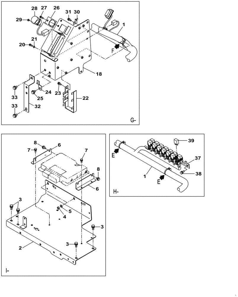 Схема запчастей Case CX130C - (55.510.AB[06]) - WIRE HARNESS, CAB (55) - ELECTRICAL SYSTEMS