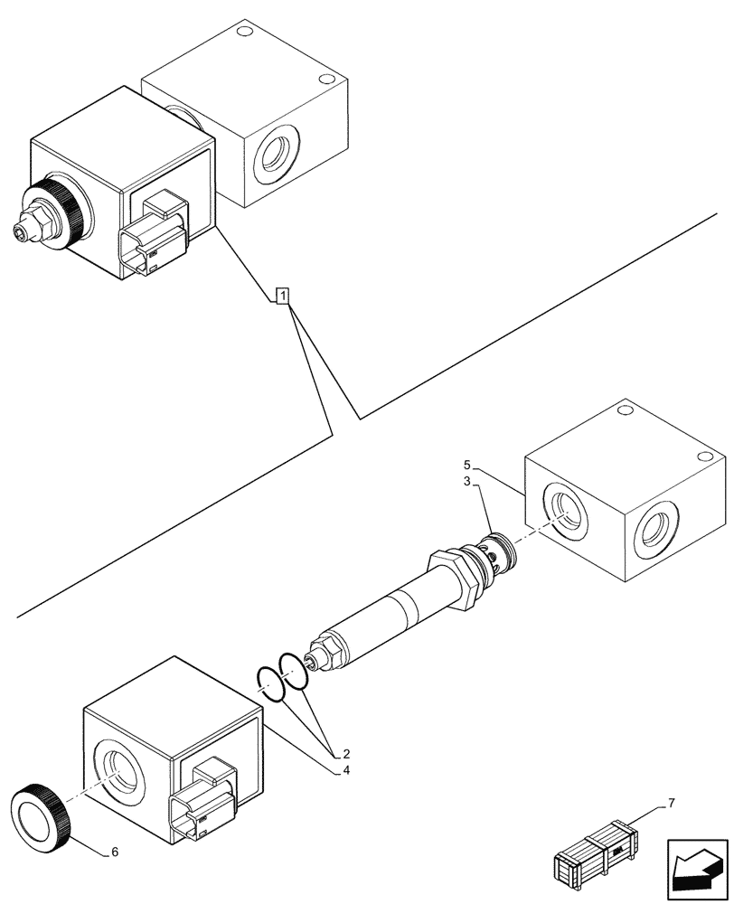 Схема запчастей Case 221F - (55.024.AH[03]) - VAR - 732003, 732004, 732005, 732006, 734583, 734649, 734650, 734651, 734652 - SPEED LIMITER, VALVE, COMPONENTS (55) - ELECTRICAL SYSTEMS