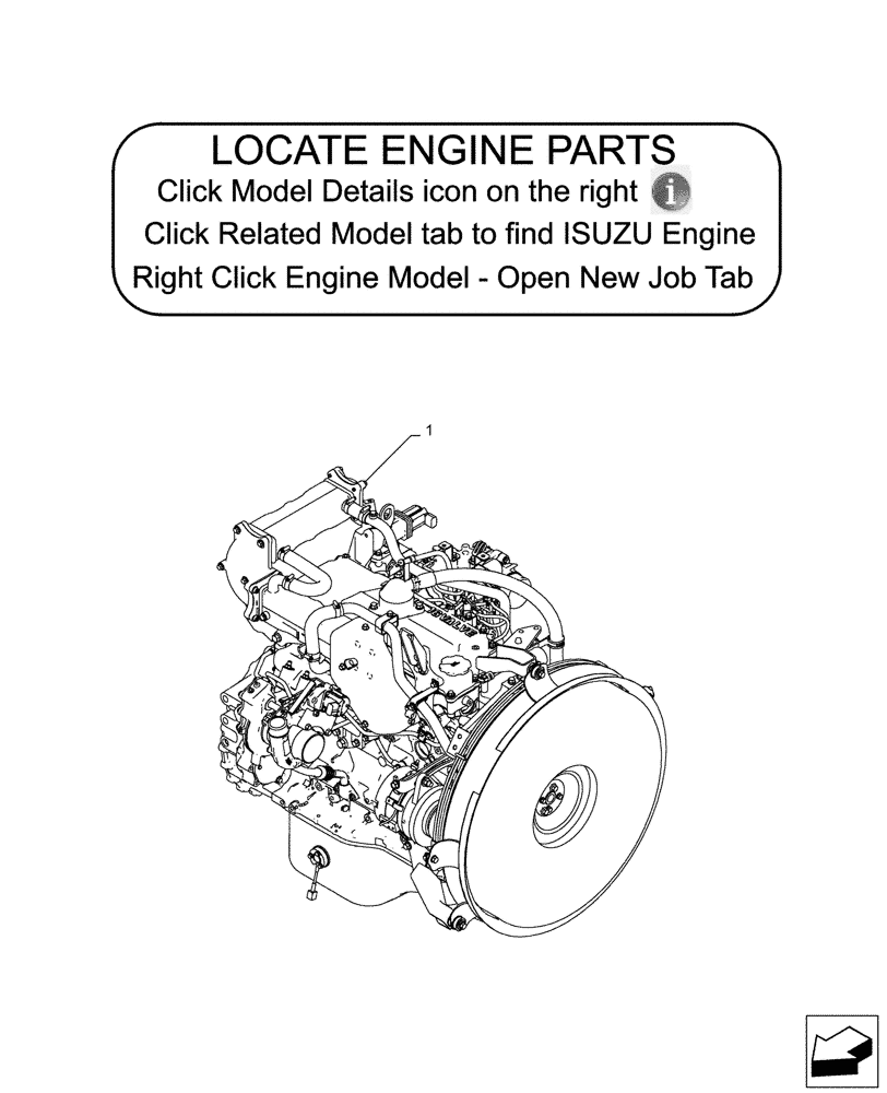 Схема запчастей Case CX300D LC - (10.001.AD[02]) - STD + VAR - 488034 - ENGINE - ASN NGS7N1136 (10) - ENGINE