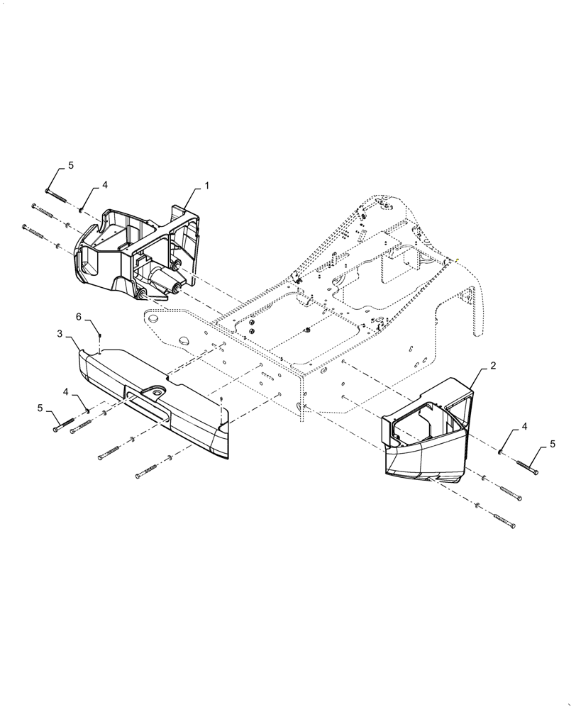 Схема запчастей Case 1121G - (39.140.010) - VAR - 482059, 782895 - COUNTERWEIGHT, MOUNTING (39) - FRAMES AND BALLASTING