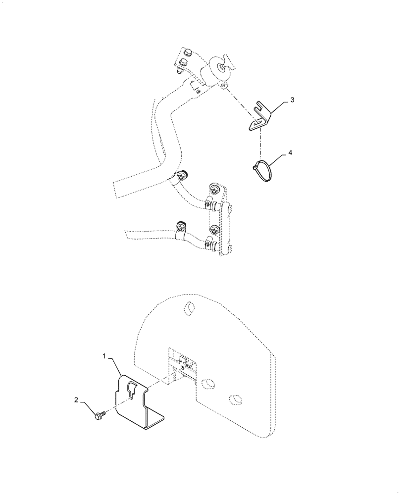 Схема запчастей Case 1121G - (39.100.060) - VAR - 782897 - REMOTE DRAIN COVER (39) - FRAMES AND BALLASTING