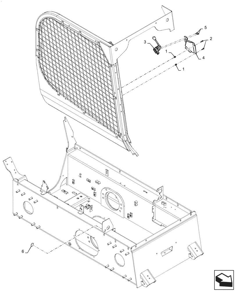 Схема запчастей Case SR270 - (10.220.AA[02]) - THROTTLE, ELECTRONIC (10) - ENGINE