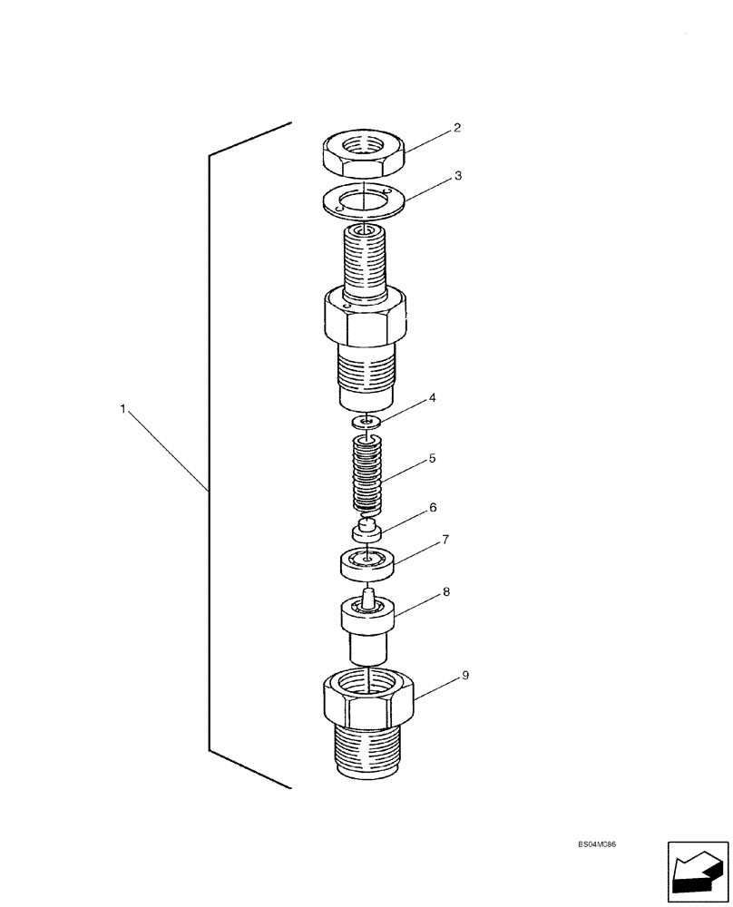 Схема запчастей Case SR150 - (10.218.AI[02]) - INJECTOR (10) - ENGINE