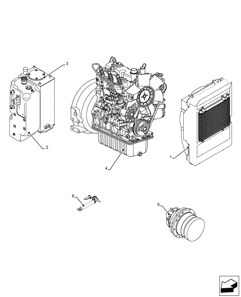 Схема запчастей Case CX26C - (05.100.03) - CAPACITIES (05) - SERVICE & MAINTENANCE