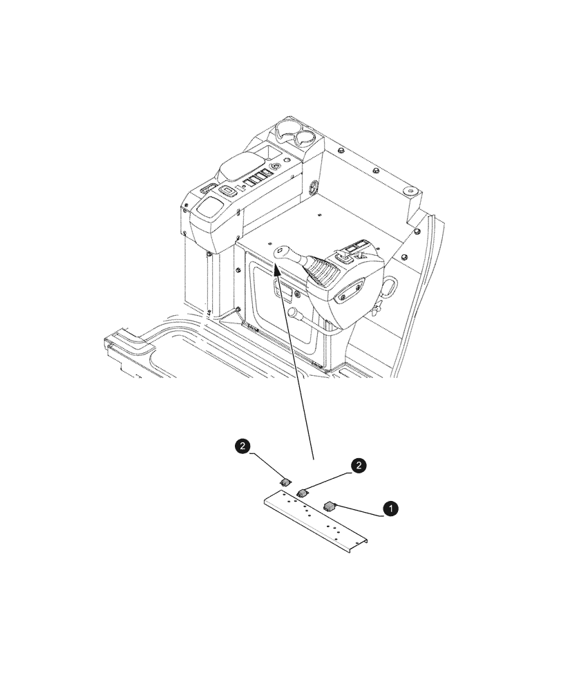 Схема запчастей Case CX26C - (05.100.04[03]) - MAINTENANCE PARTS - FUSES (05) - SERVICE & MAINTENANCE