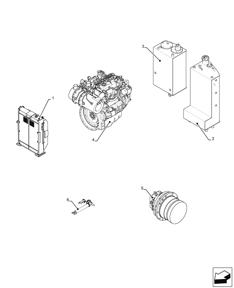 Схема запчастей Case CX60C - (05.100.03) - CAPACITIES (05) - SERVICE & MAINTENANCE