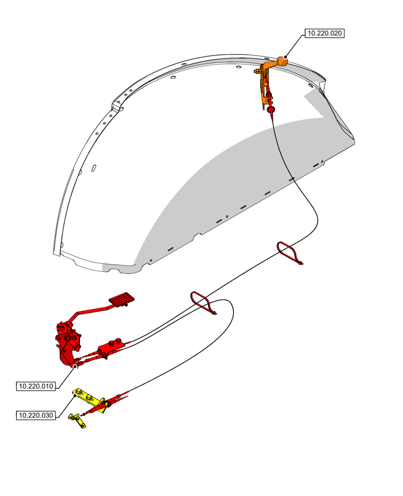 Схема запчастей Case 580N - (00.000.10[03]) - PICTORIAL INDEX - ENGINE (00) - GENERAL & PICTORIAL INDEX
