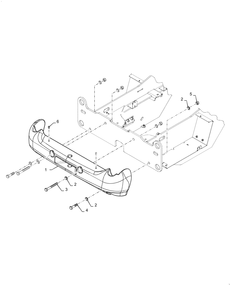 Схема запчастей Case 521G - (39.140.020) - VAR - 482059 - COUNTERWEIGHT, HEAVY DUTY (39) - FRAMES AND BALLASTING