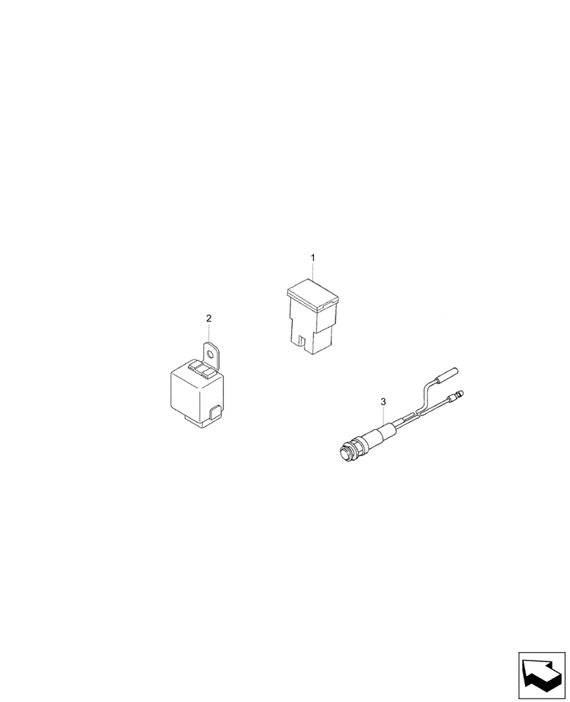 Схема запчастей Case CX17C - (55.100.020) - ENGINE, TIMER (55) - ELECTRICAL SYSTEMS