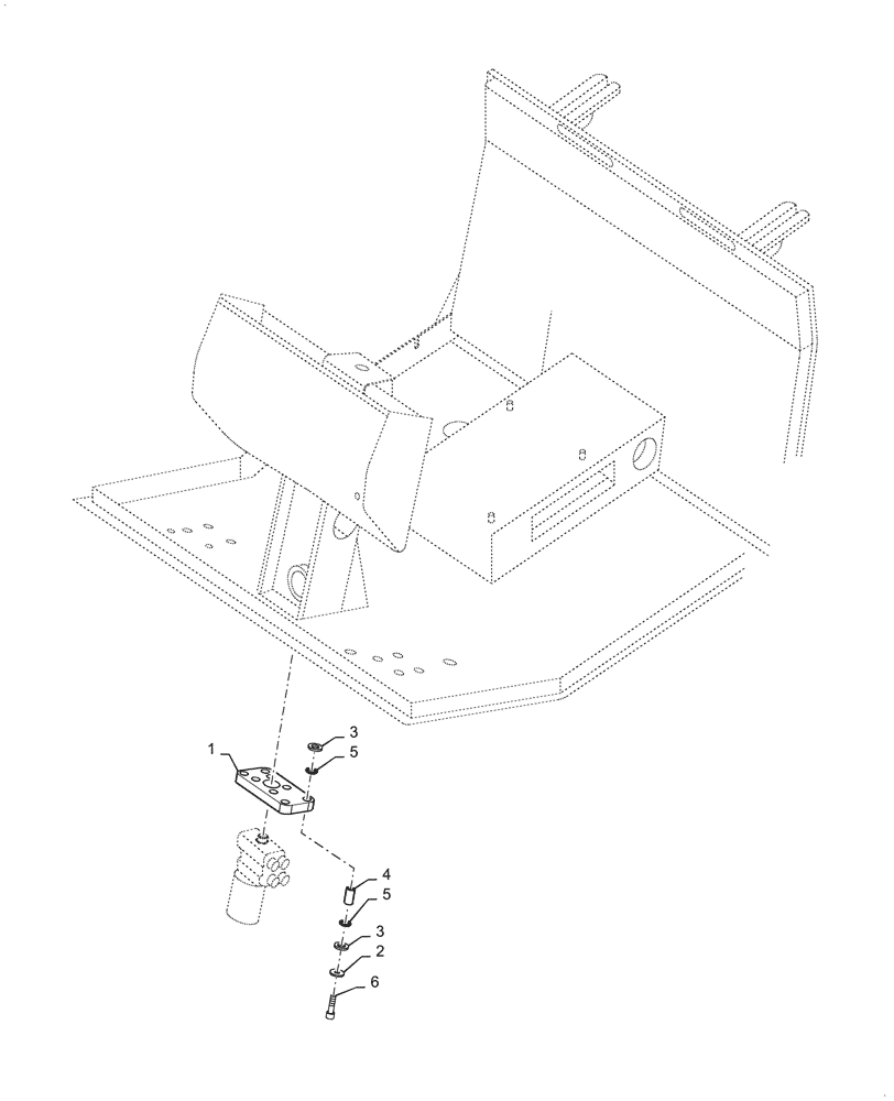 Схема запчастей Case SV208D - (41.200.010[02]) - STEERING VALVE, MOUNTING (41) - STEERING