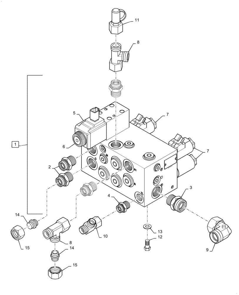 Схема запчастей Case DV45CC - (35.903.AD[02]) - VIBRATION DAMPER CONTROL (35) - HYDRAULIC SYSTEMS