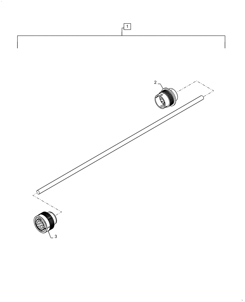 Схема запчастей Case TR340 - (55.512.BW[02]) - HARNESS, WIRE, EHF INTERLOCK (55) - ELECTRICAL SYSTEMS