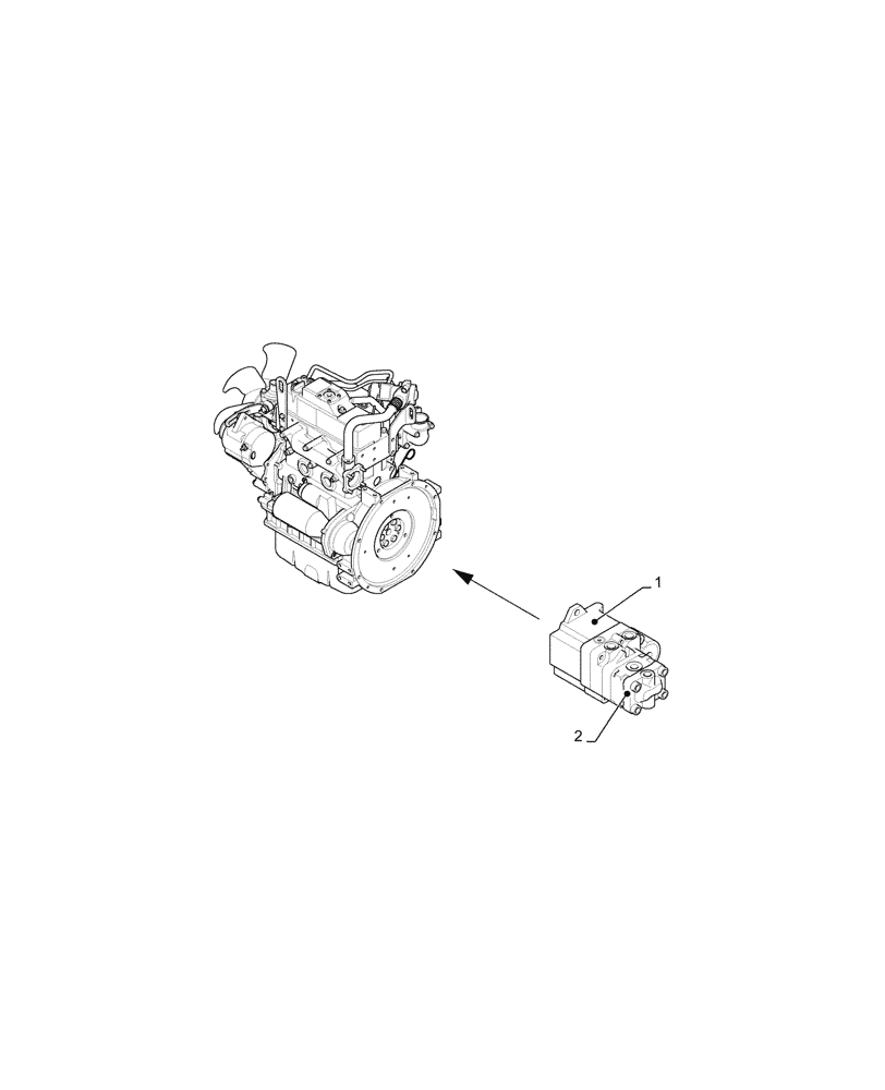 Схема запчастей Case CX33C - (05.100.04[05]) - MAINTENANCE PARTS - PUMPS (05) - SERVICE & MAINTENANCE