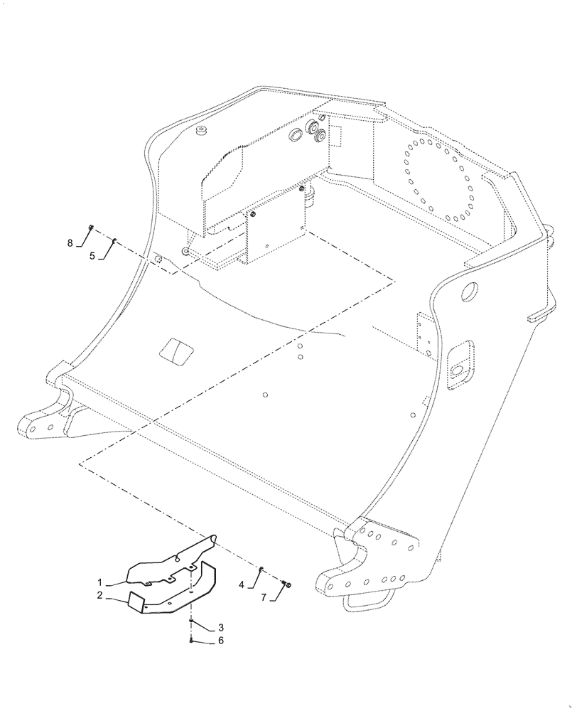 Схема запчастей Case DV210 - (10.414.04) - BELT, GUARD - ASN NDNTL2140 (10) - ENGINE