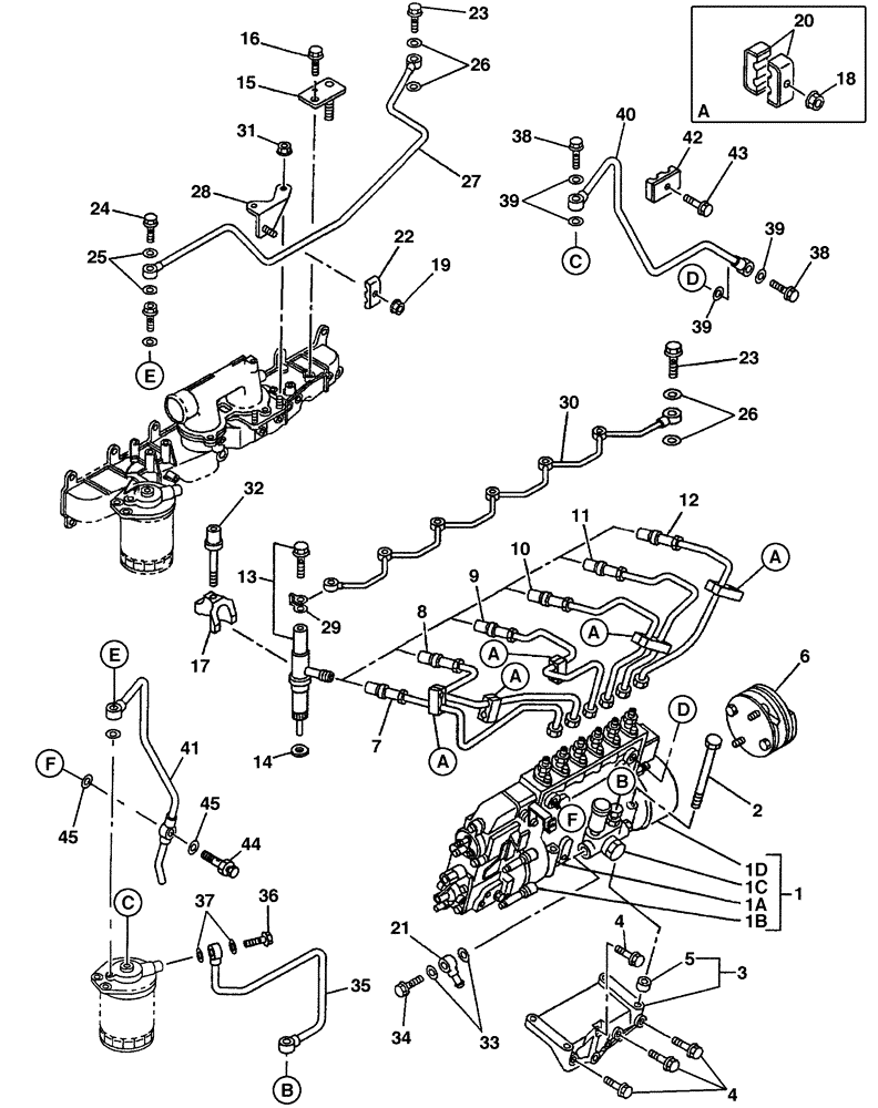 Схема запчастей Case CX350 - (03-011-00[01]) - FUEL SYSTEM (04) - ELECTRICAL SYSTEMS