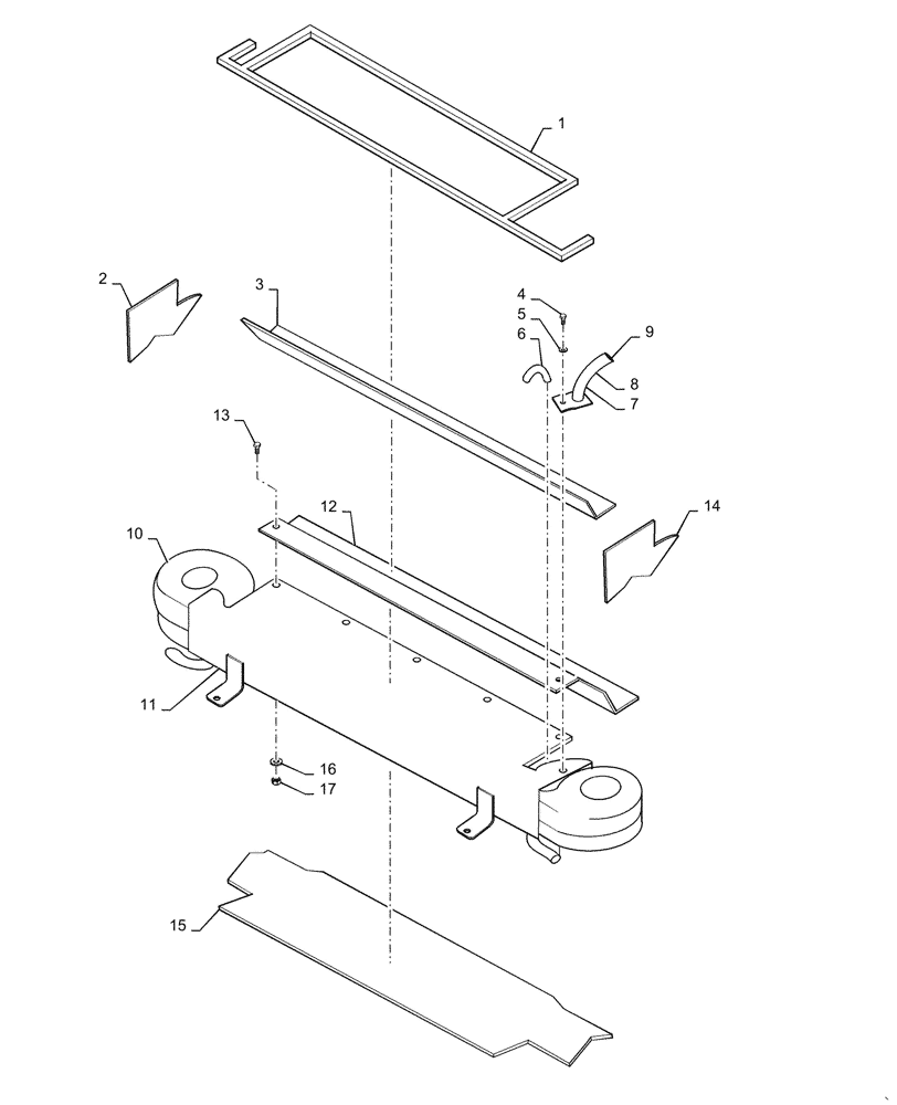 Схема запчастей Case DV210C - (50.200.CG) - AIR CONDITIONER ASSEMBLY (50) - CAB CLIMATE CONTROL