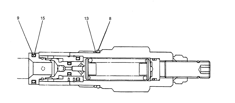 Схема запчастей Case CX27B PV13 - (07-040) - VALVE ASSY, RELIEF ELECTRICAL AND HYDRAULIC COMPONENTS