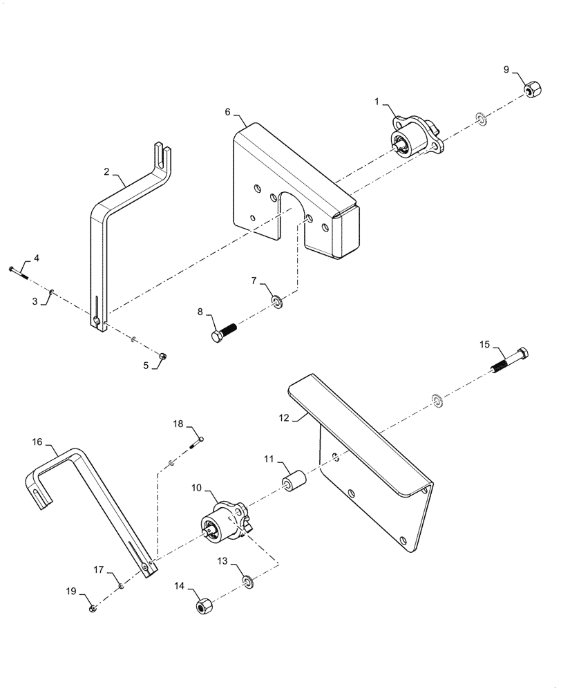 Схема запчастей Case 721G - (55.425.010[01]) - ELECTROHYDRAULIC SENSOR, LIFT & TILT, Z-BAR / XR ASSEMBLY (55) - ELECTRICAL SYSTEMS