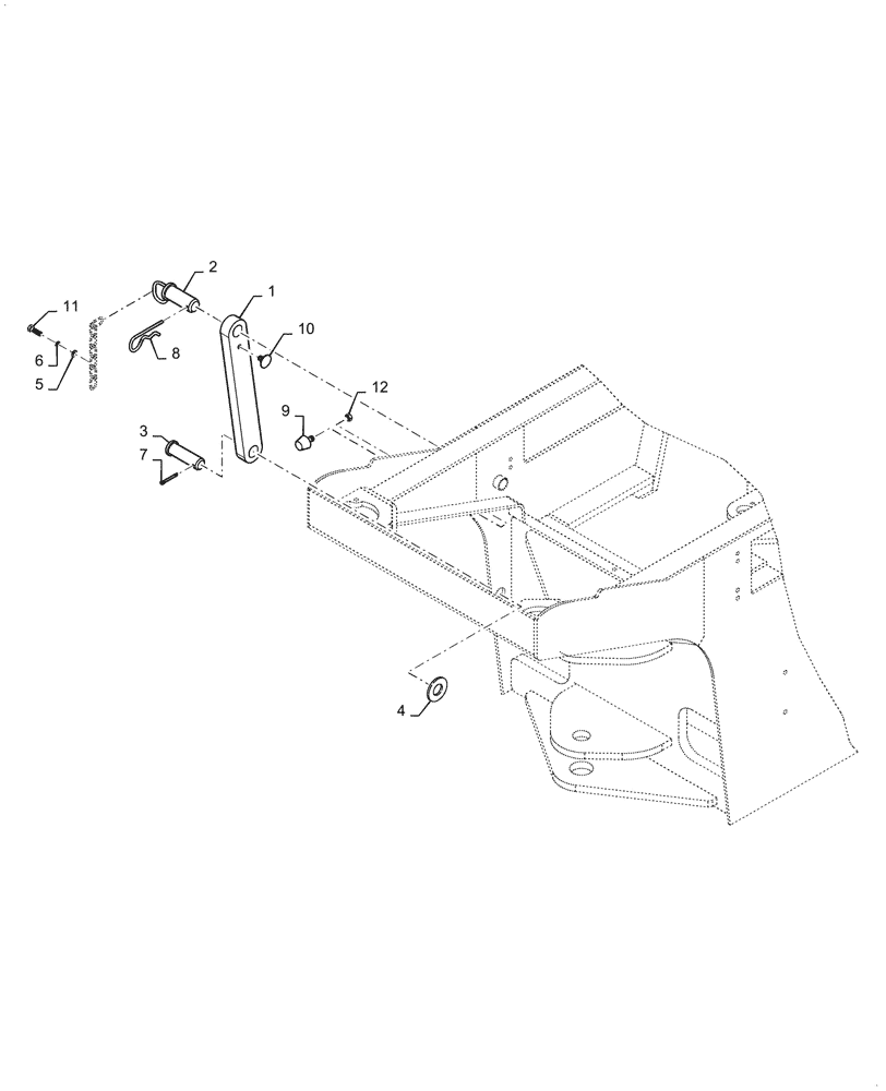 Схема запчастей Case SV208D - (39.100.020[03]) - ARTICULATION, JOINT, LOCK (39) - FRAMES AND BALLASTING