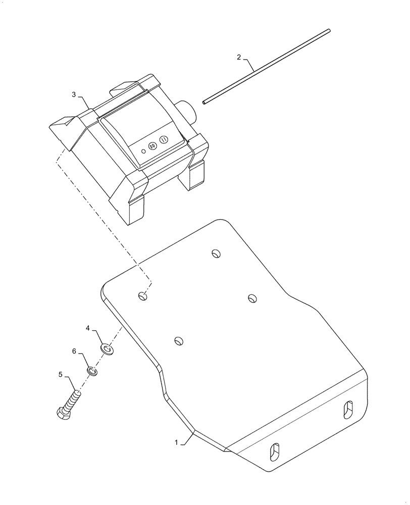 Схема запчастей Case SV208D - (05.102.010[01]) - PRINTER - ACE SYSTEM (05) - SERVICE & MAINTENANCE