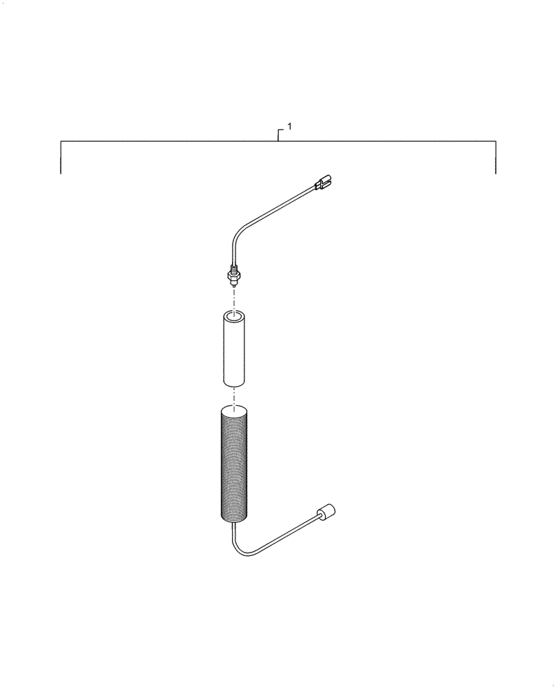 Схема запчастей Case SV208D - (55.605.010[01]) - WIRE HARNESS, LIFT INDICATION (55) - ELECTRICAL SYSTEMS