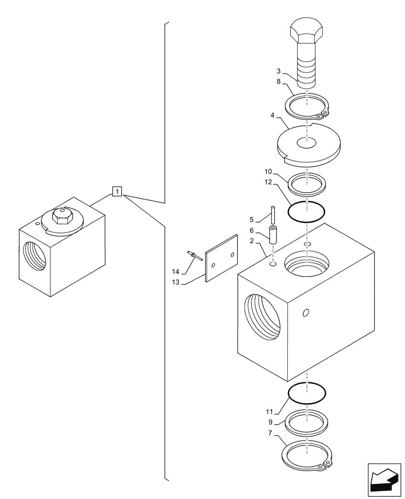 Схема запчастей Case CX290D LC SL - (35.360.050) - VAR - 461863 - ARM, STOP, VALVE, CLAMSHELL BUCKET, ROTATION, W/ ELECTRICAL PROPORTIONAL CONTROL, COMPONENTS (35) - HYDRAULIC SYSTEMS