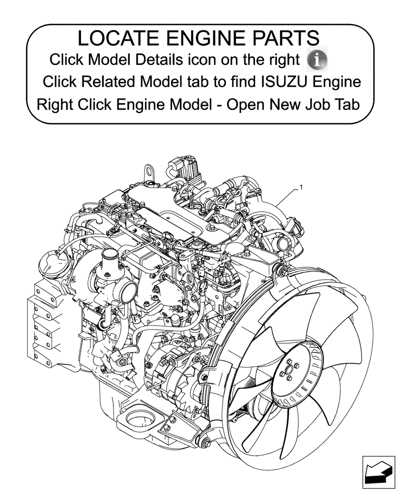 Схема запчастей Case CX145D SR LC W/BLADE - (10.001.010) - STD + VAR - 488034 - ENGINE, ASSY (10) - ENGINE