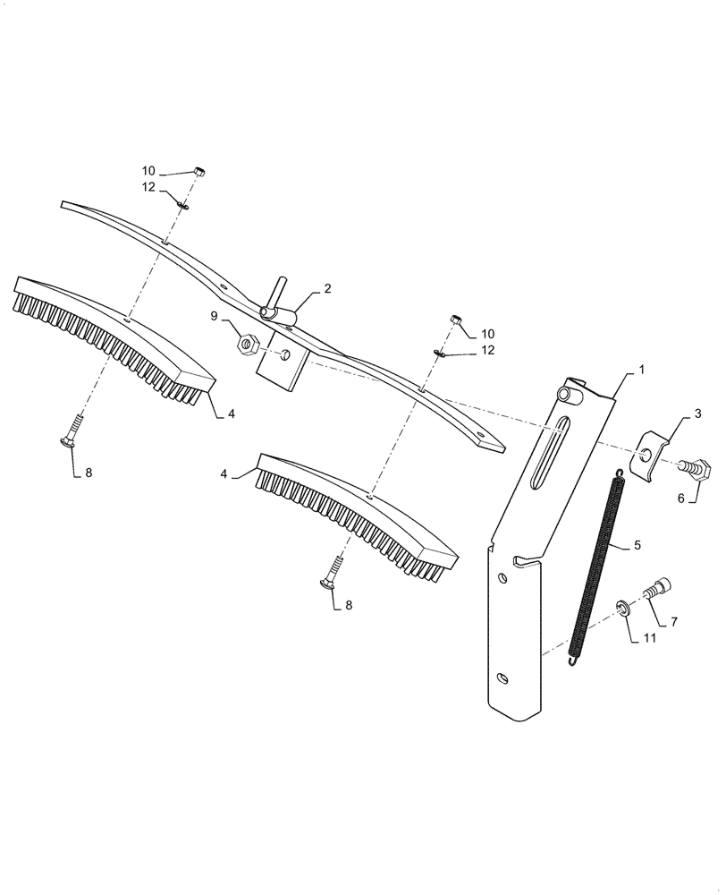 Схема запчастей Case PT240 - (44.100.02[05]) - SCRAPER, ASSY, REAR - BTW NCNTN2446 - NFNTN2780 (44) - WHEELS