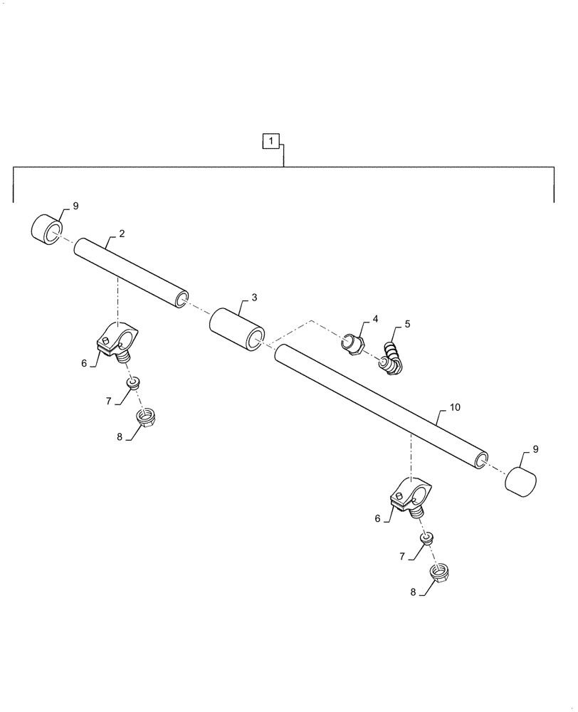 Схема запчастей Case PT240 - (75.120.02[05]) - SPRINKLING SYSTEM - BTW NBNTN2339 - NENTN2695 (75) - SOIL PREPARATION