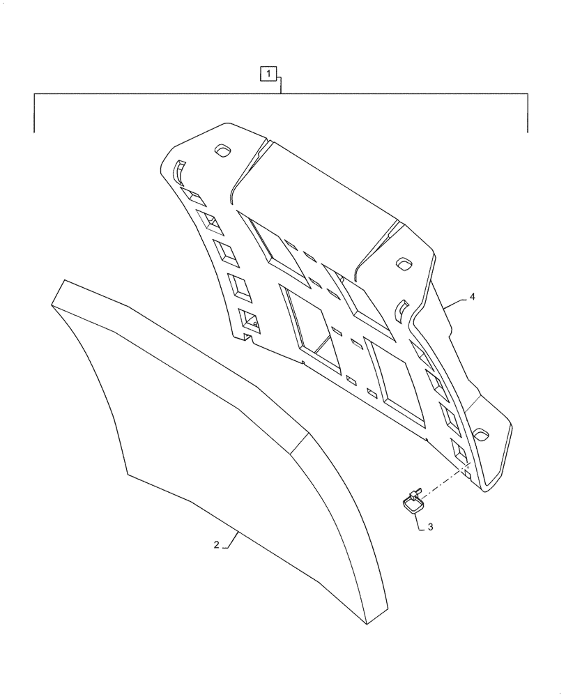 Схема запчастей Case PT240 - (44.100.09[02]) - SCRAPER, ASSY - MITAS (44) - WHEELS