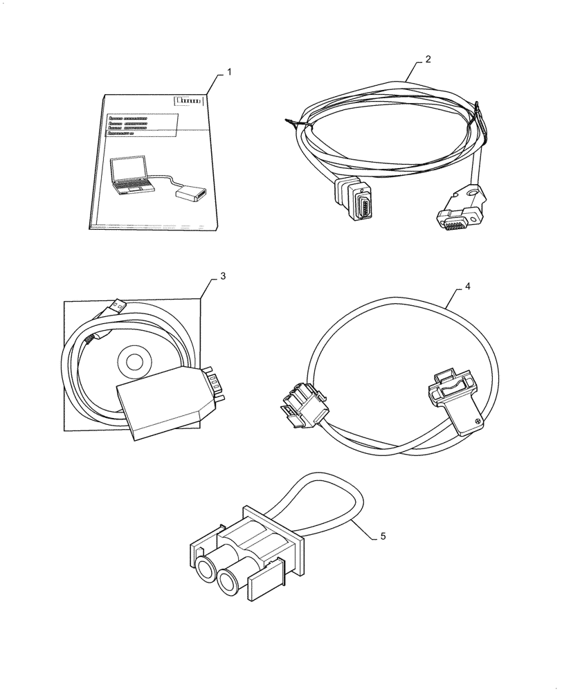 Схема запчастей Case DV45 - (88.100.010) - SERVICE, TOOLS (88) - ACCESSORIES