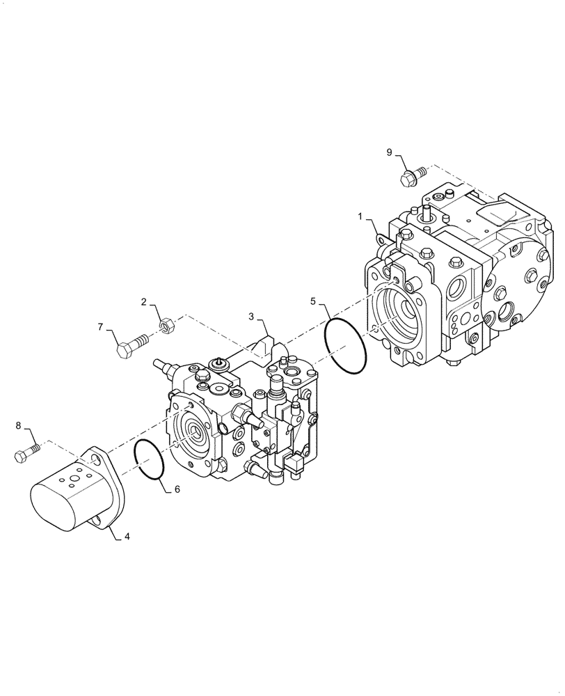 Схема запчастей Case SV212 - (35.700.04) - PUMP, HYDRAULIC, PAD FOOT - BTW DDD003017 - NDNTC3516 (35) - HYDRAULIC SYSTEMS