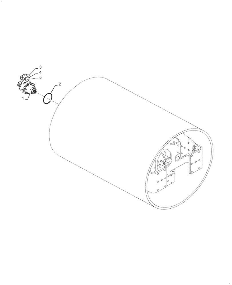 Схема запчастей Case SV212 - (35.353.38[01]) - MOTOR, HYDRAULIC DRUM DRIVE - NARROW VERSION (SM HD ATC, PF HD ATC) - ASN NBNTC3080 (35) - HYDRAULIC SYSTEMS