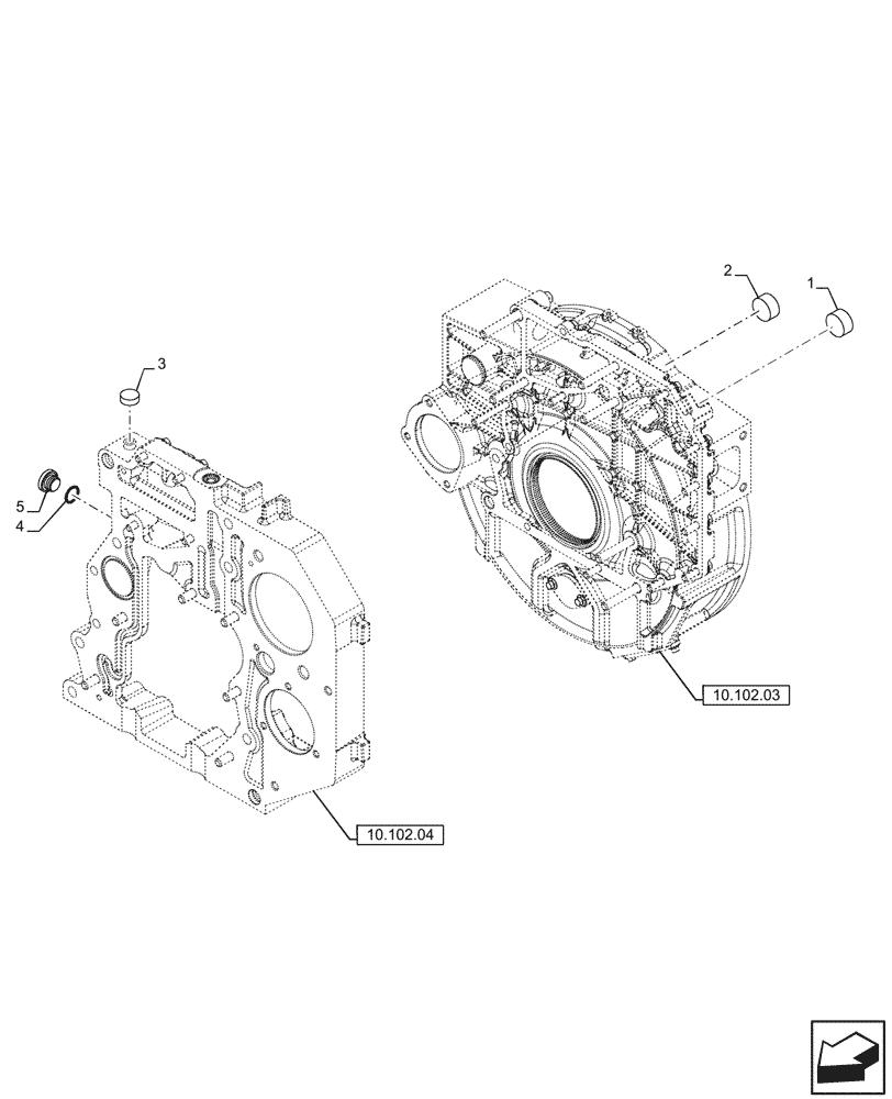 Схема запчастей Case F4HFE613T A004 - (10.101.03[02]) - BREATHER - ENGINE, FROM (10) - ENGINE