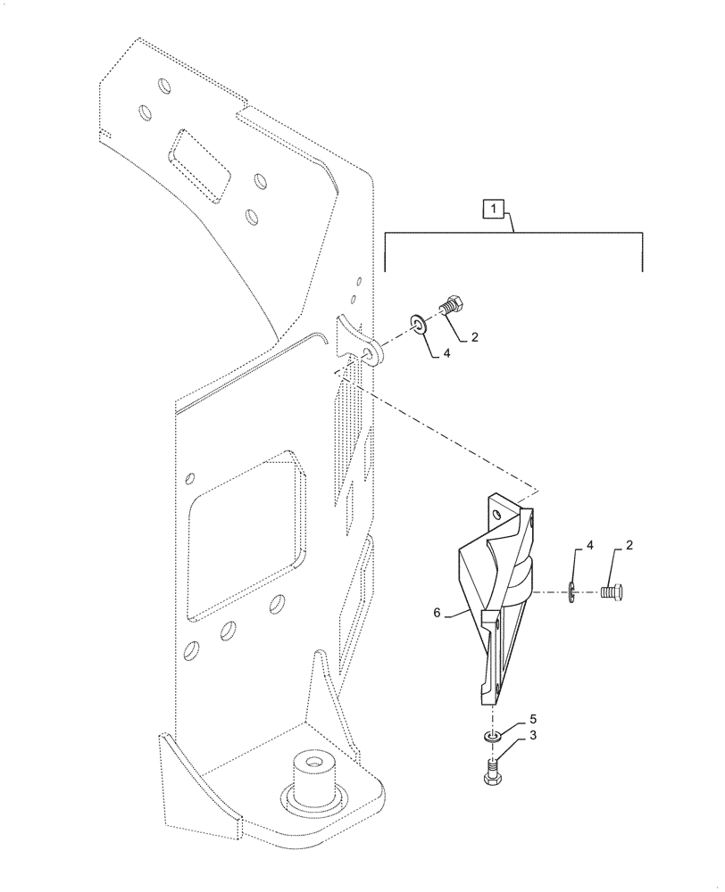 Схема запчастей Case DV45CC - (39.100.AS[03]) - FRAME, REAR, STEERING CYLINDER, MOUNTING (39) - FRAMES AND BALLASTING