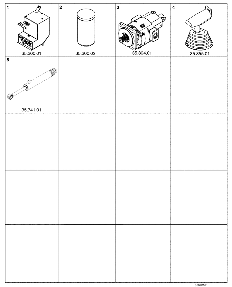 Схема запчастей Case 650L - (35.000.01) - HYDRAULIC SYSTEMS - SECTION PICTORIAL (35) - HYDRAULIC SYSTEMS