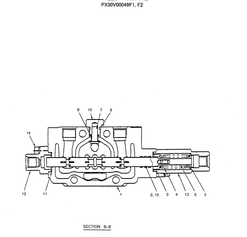 Схема запчастей Case CX31B - (07-004) - VALVE ASSY, CONTROL (SLEWING) (35) - HYDRAULIC SYSTEMS