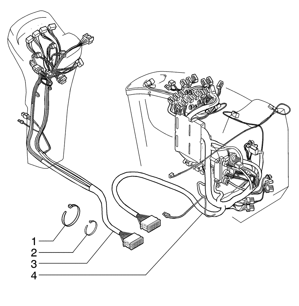 Схема запчастей Case 885B - (04-18[01]) - ELECTRICAL SYSTEM (04) - ELECTRICAL SYSTEMS