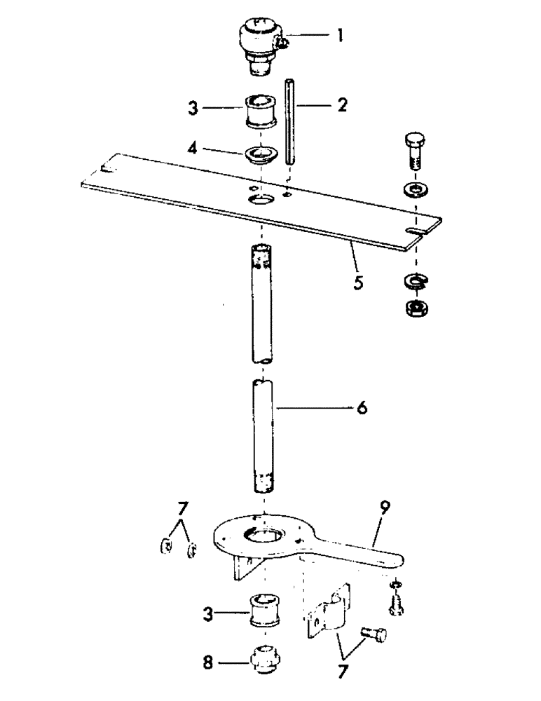 Схема запчастей Case 30YC - (E04) - INNER BRAKE SWIVEL, (TRACK) (04) - UNDERCARRIAGE