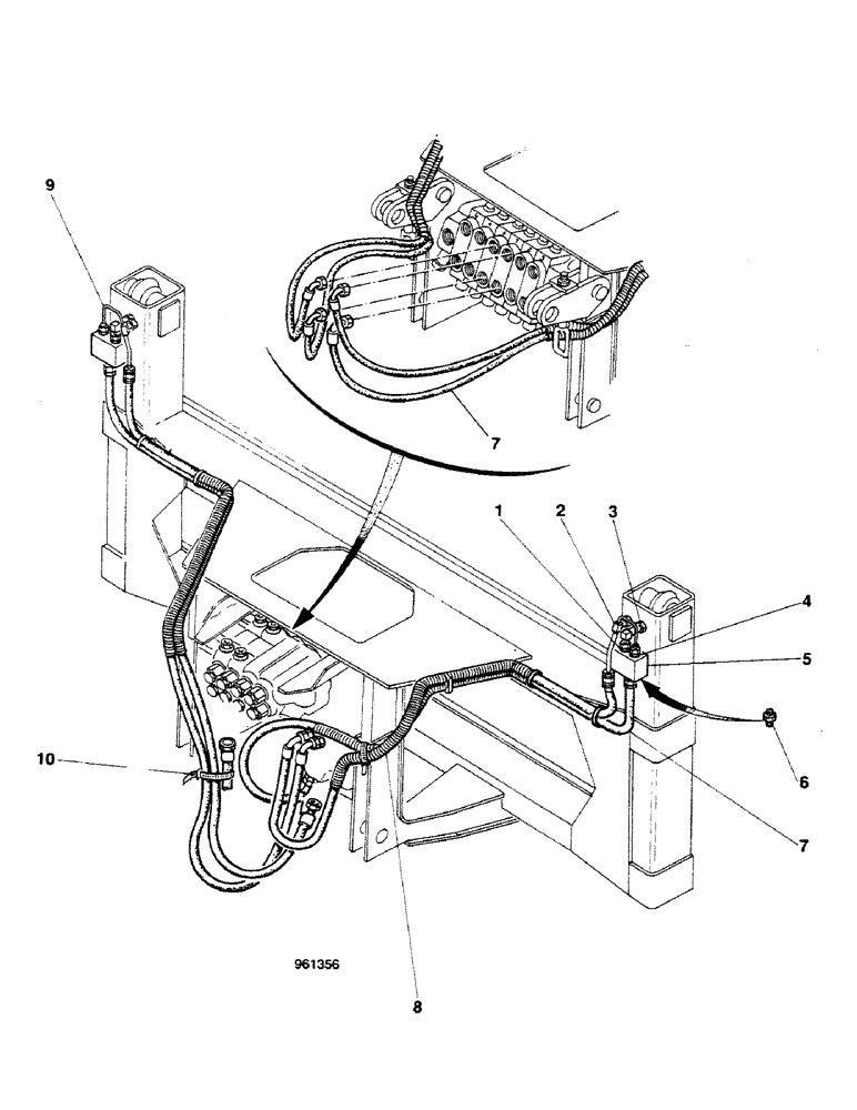 Схема запчастей Case 580G - (245A) - SIDESHIFT BACKHOE - STABILIZER CYLINDER CHECKS STARTING FROM 3.947.280 (08) - HYDRAULICS