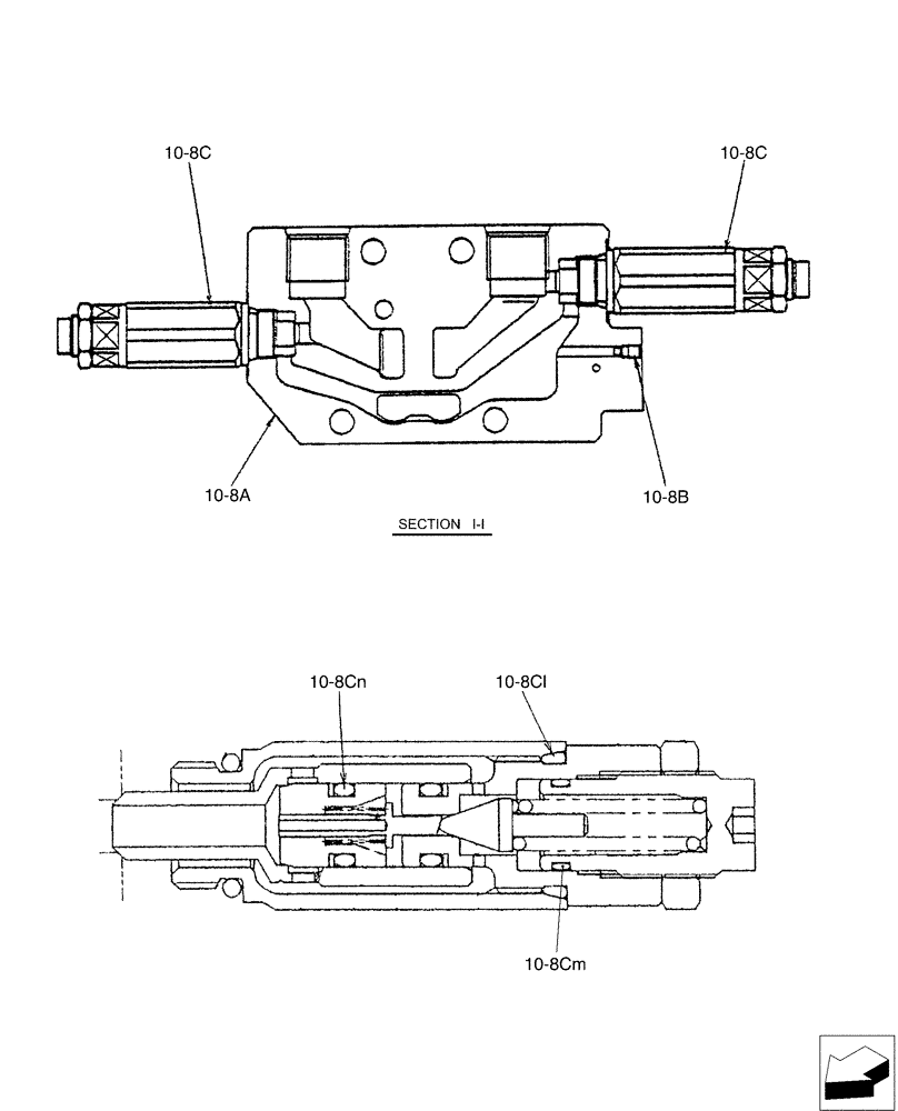 Схема запчастей Case CX36B - (01-030[06]) - VALVE INSTAL (35) - HYDRAULIC SYSTEMS