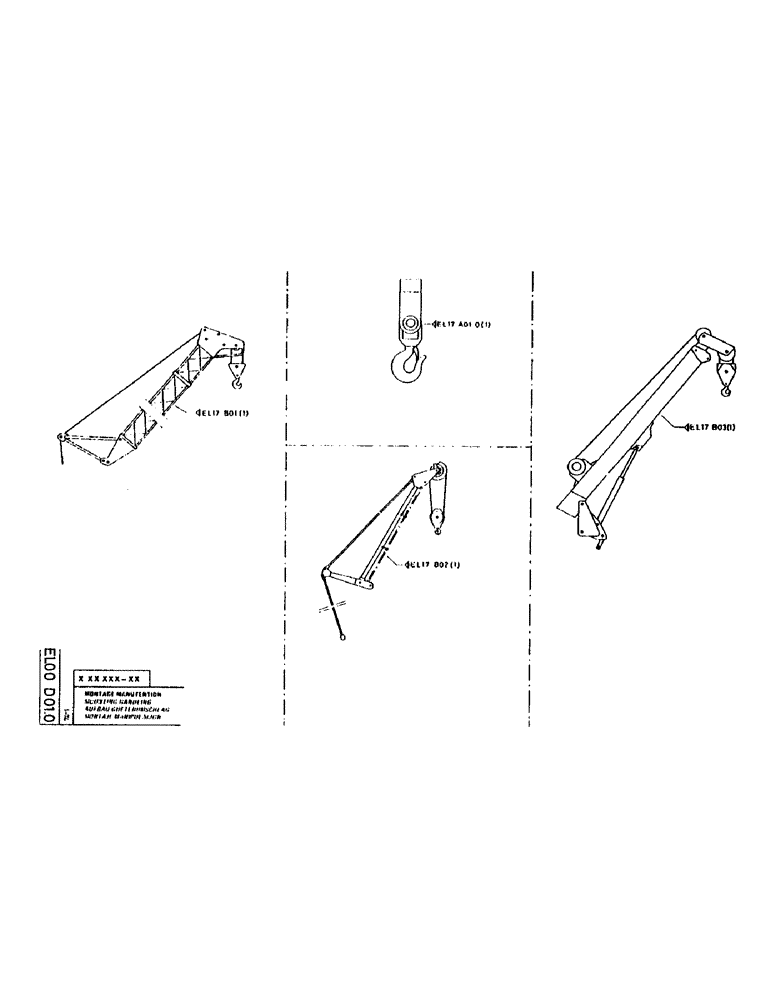 Схема запчастей Case LC80M - (089) - MOUNTING HANDLING 