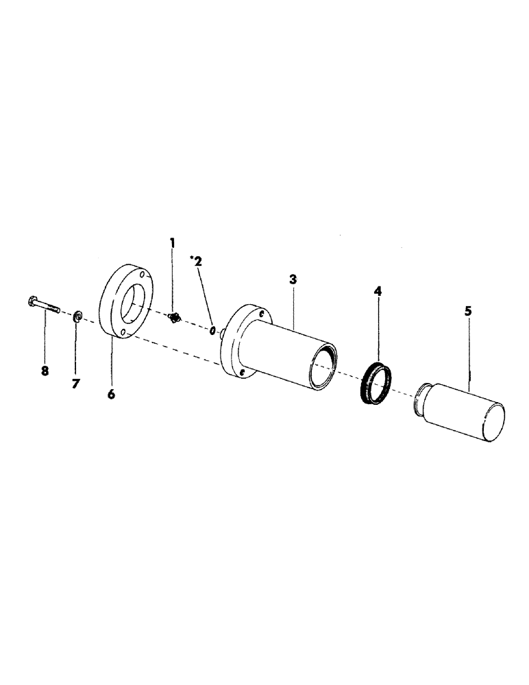 Схема запчастей Case 35YC - (016) - TRACK ADJUSTMENT CYLINDER (04) - UNDERCARRIAGE