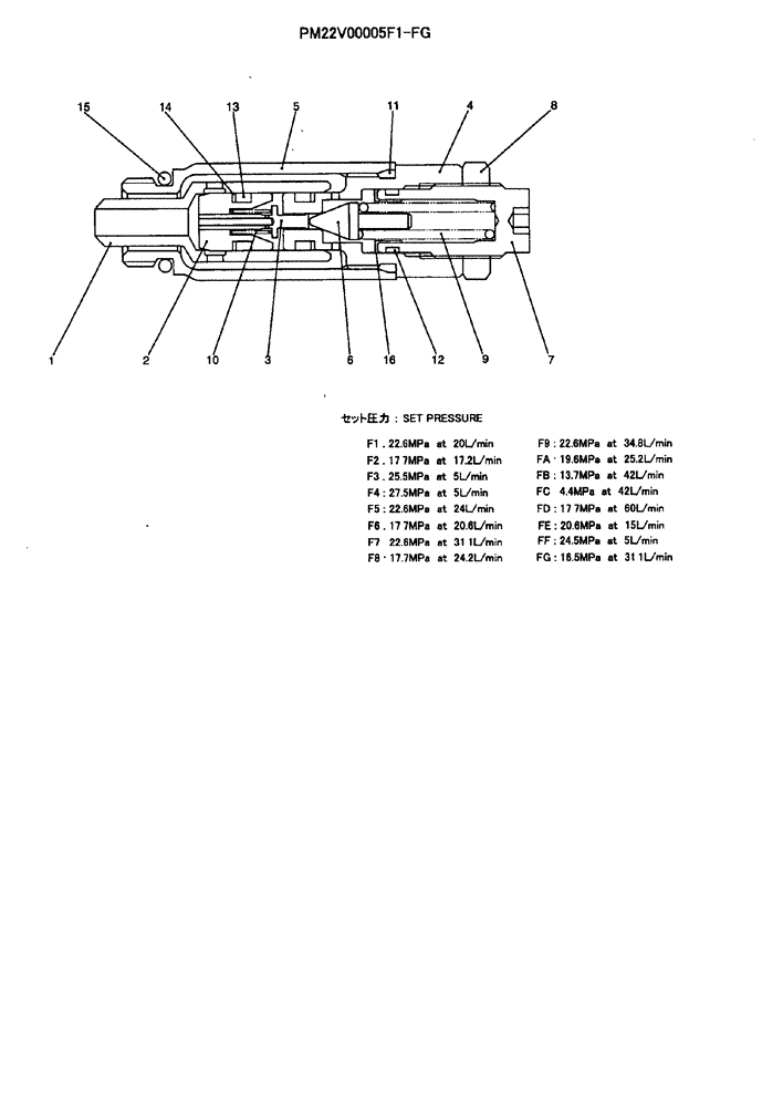 Схема запчастей Case CX36B - (HC019-01[1]) - VALVE ASSEMBLY, OVERLOAD RELIEF (35) - HYDRAULIC SYSTEMS