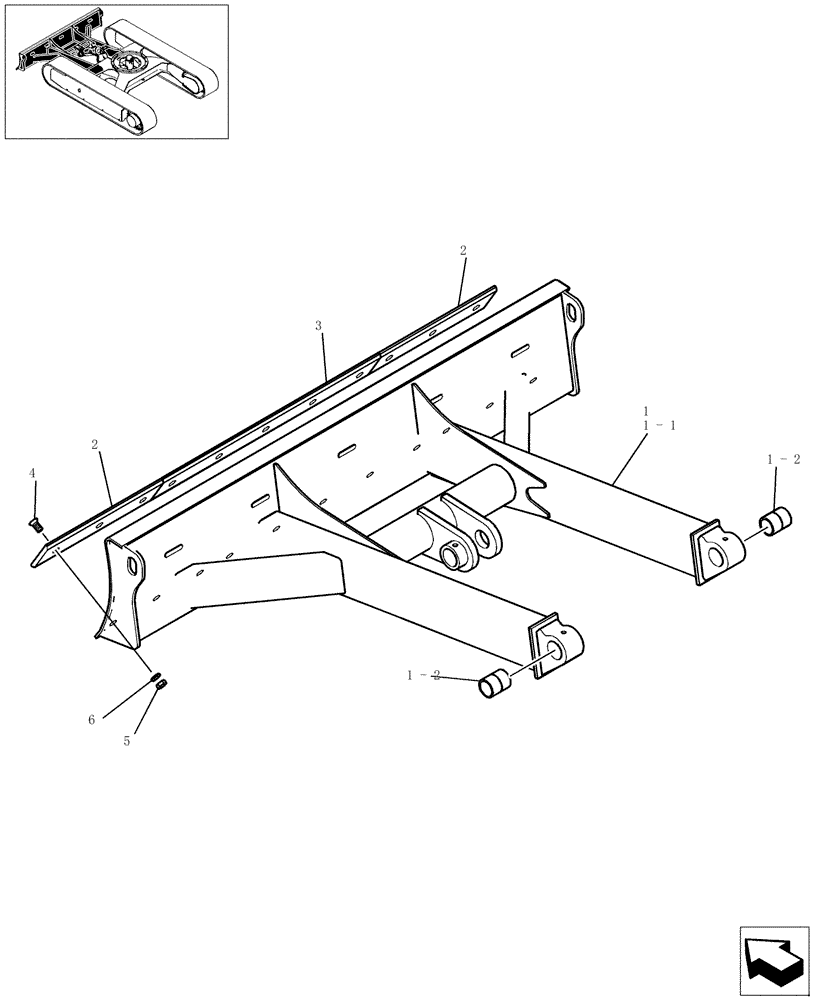 Схема запчастей Case CX20B - (830-01[1]) - DOZER BLADE - MOUNTING (86) - DOZER