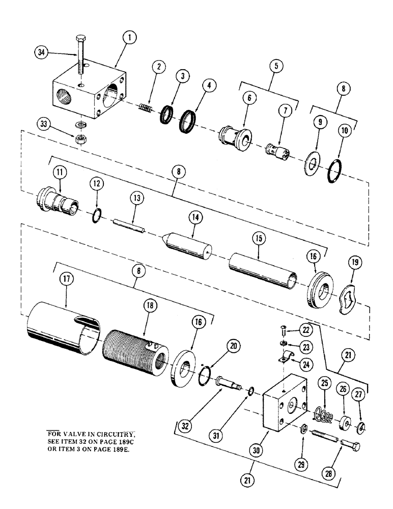 Схема запчастей Case 50 - (248) - HI-LOW RANGE SOLENOID VALVE, (USED ON UNITS W/ SN. 6279926-6280344) (SN.6279926 & AFTER) (35) - HYDRAULIC SYSTEMS